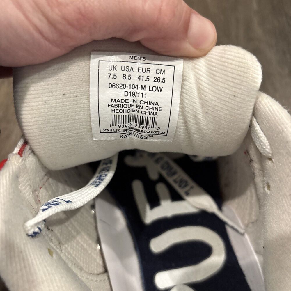 Ghostbusters 35th Limited Edition K-Swiss SI-18 Mr Stay Puft Shoes Mens 8.5 - Picture 12 of 13